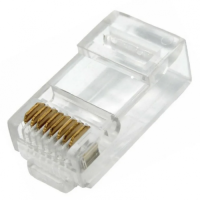 Джек RJ-45 ЭРА SIMPLE RJ-1-S 8P8C CAT 5e упаковка 100 шт