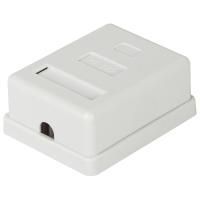 Розетка компьютерная RJ-45 ЭРА RJ01UN категория 5е неэкранированная 1-порт упаковка 40 штук