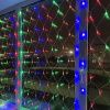 Светодиодная новогодняя гирлянда ЭРА ENIS-01M сеть 1,8мХ1,5м мультиколор