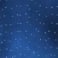 Светодиодная новогодняя гирлянда Intro Holiday INZL-02W занавес 3*2 м холодный белый 240 led 220 в