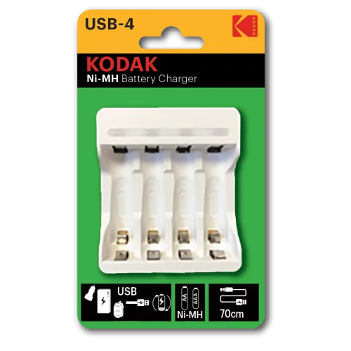 30422384-RU1  Зарядное устройство для аккумуляторов Kodak C8002B USB [K4AA/AAA]