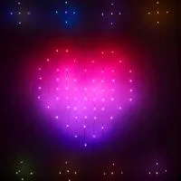 Светодиодная новогодняя гирлянда ЭРА ERASG -02 умная занавес RGB 2*2 м управление через мобильное приложение